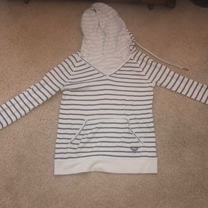 A Roxy sweatshirt